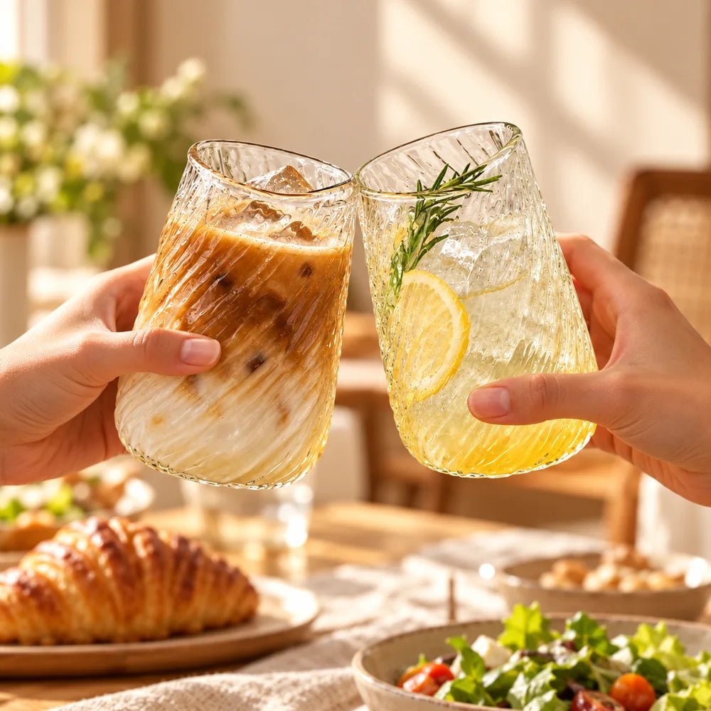 Whirl Iced Coffee Glass Tall (400 ml) — view 5