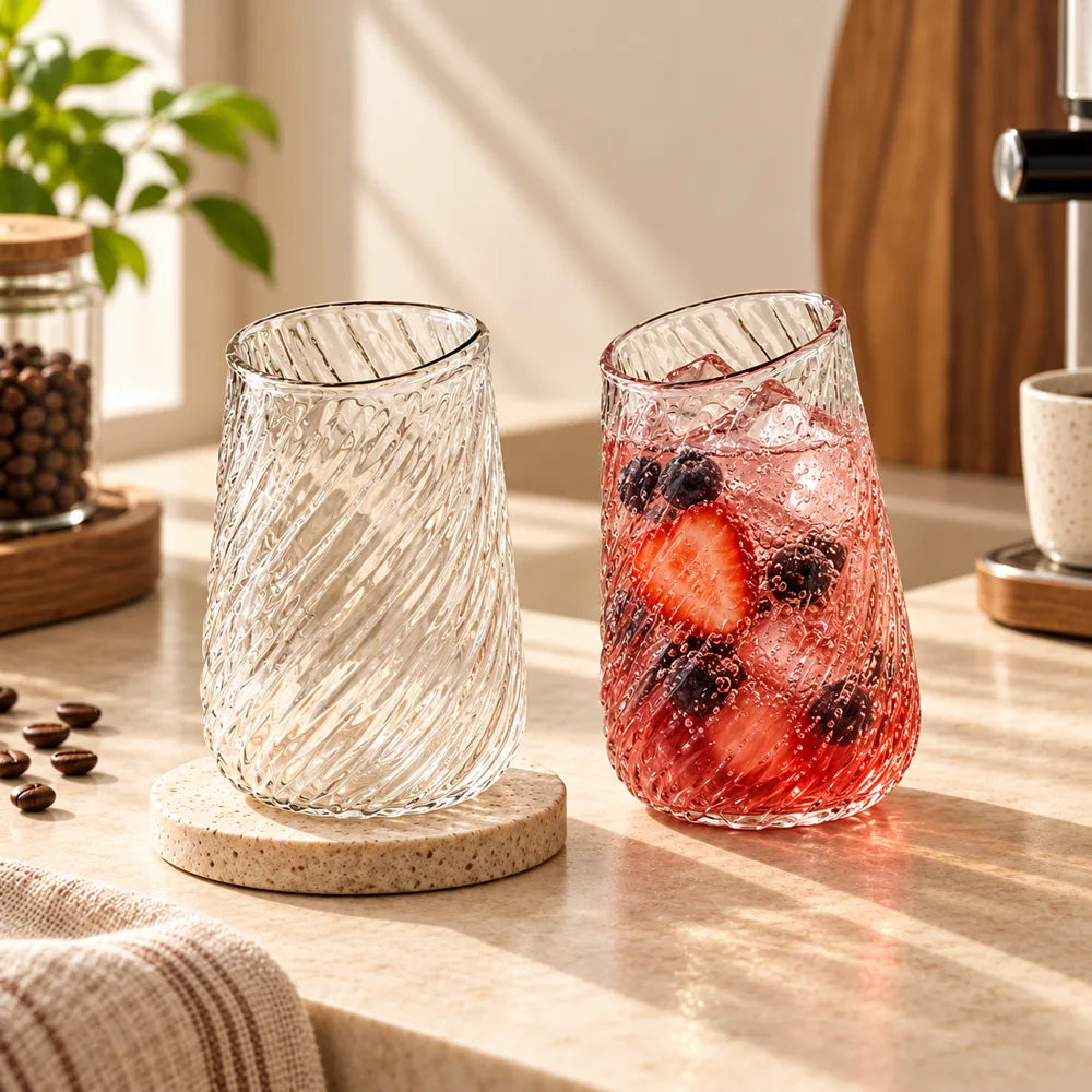 Whirl Iced Coffee Glass Tall (400 ml) — view 6