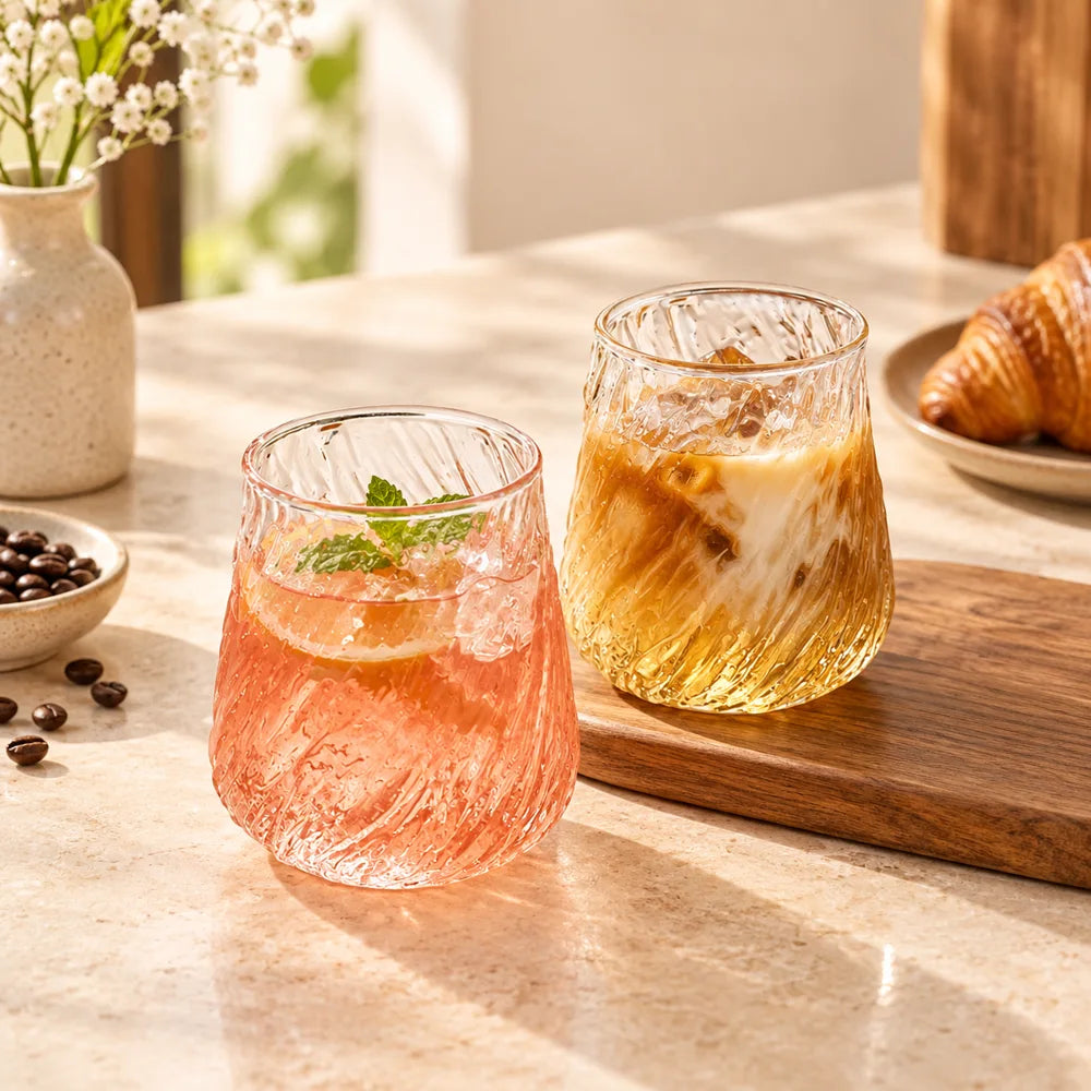 Whirl Iced Coffee Glass Short (380 ml) — view 1