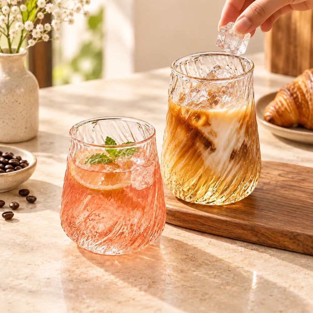 Whirl Iced Coffee Glass Short (380 ml) — view 2