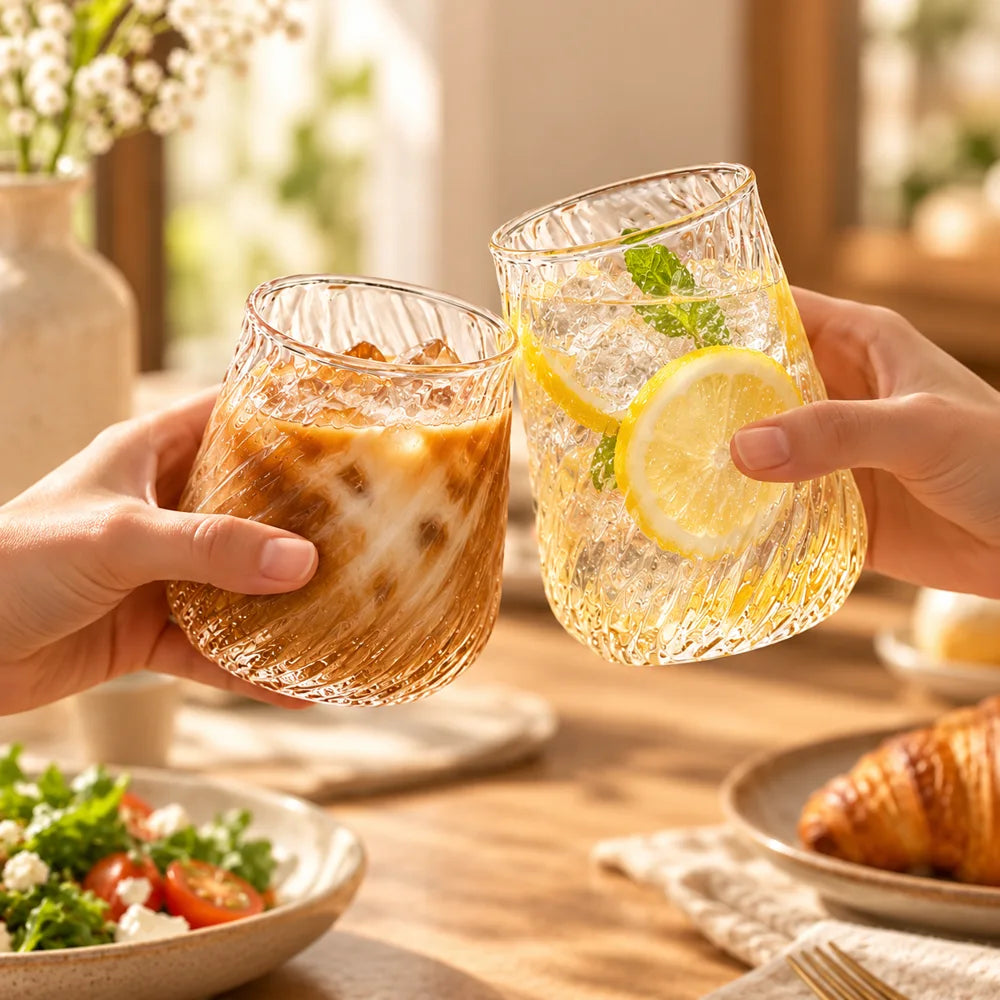 Whirl Iced Coffee Glass Short (380 ml) — view 4
