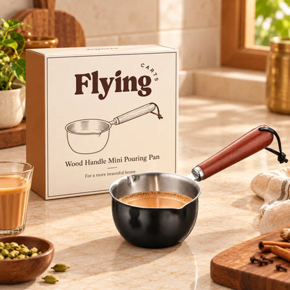 Wood-Handle Mini Pouring Pan (10 cm) — view 6