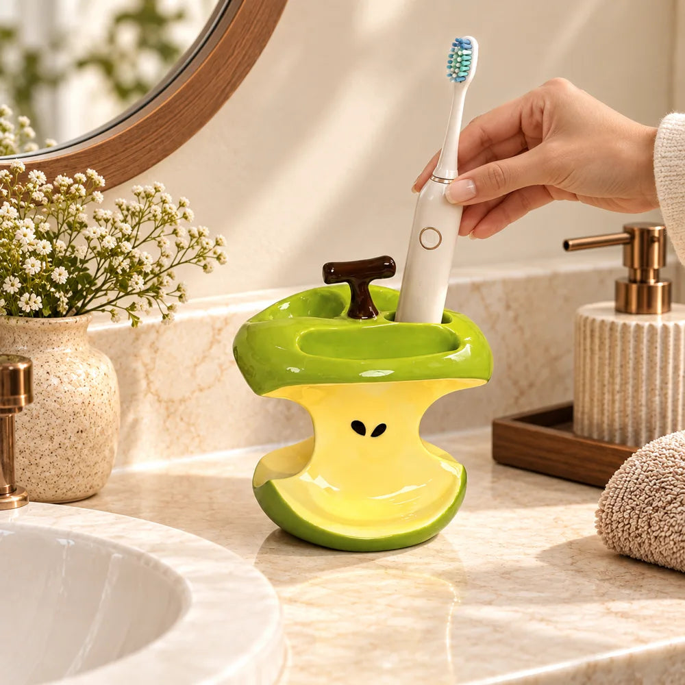 Apple Core Toothbrush Holder Electric Brushes (3 Slots) — view 2