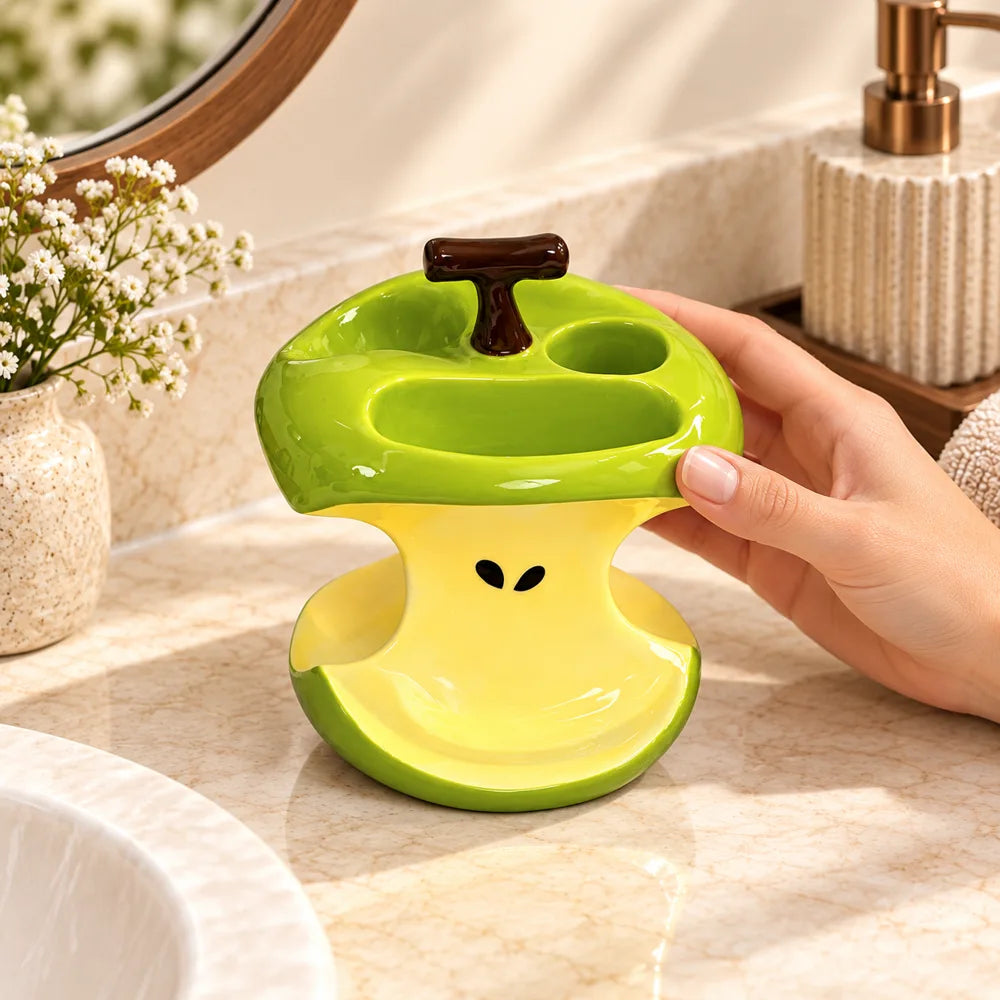 Apple Core Toothbrush Holder Electric Brushes (3 Slots) — view 4