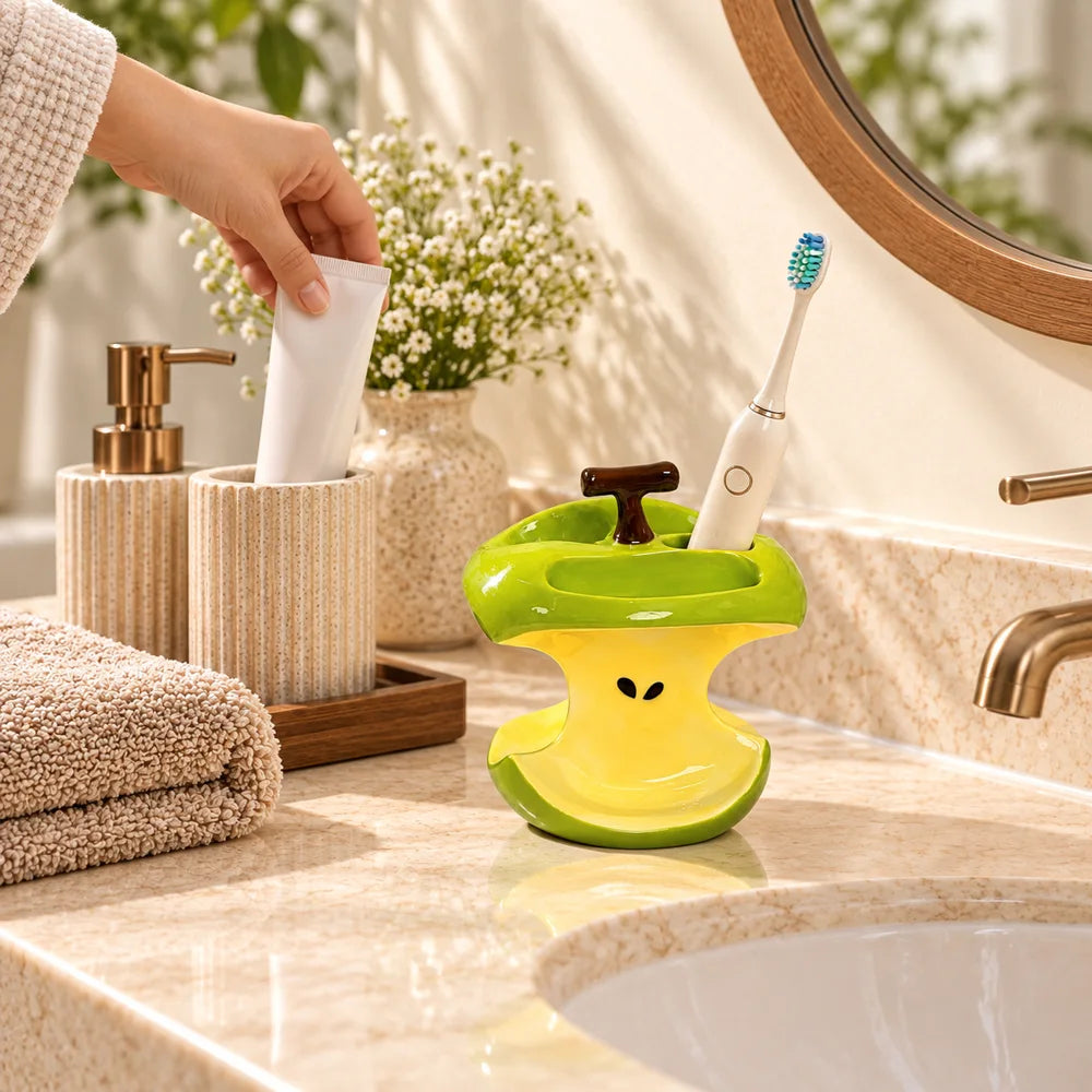 Apple Core Toothbrush Holder Electric Brushes (3 Slots) — view 5
