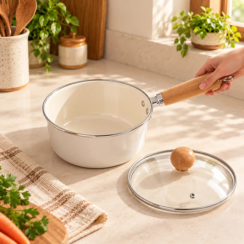 Pastel Milk & Noodle Pan (16 cm & Lid) — view 4