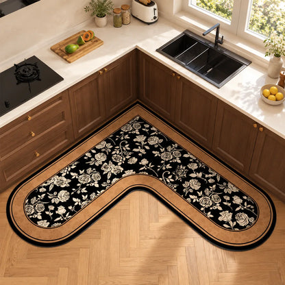 Heritage L Mat Midnight Botanical (90 × 90 × 45 cm) — view 5