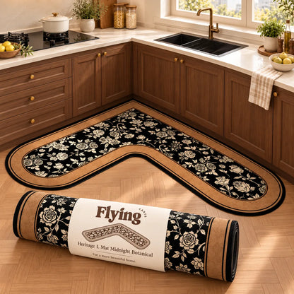 Heritage L Mat Midnight Botanical (90 × 90 × 45 cm) — view 6