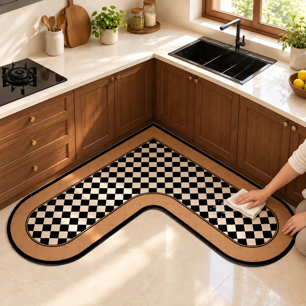 Heritage L Mat Classic Checker (90 × 90 × 45 cm) — view 4