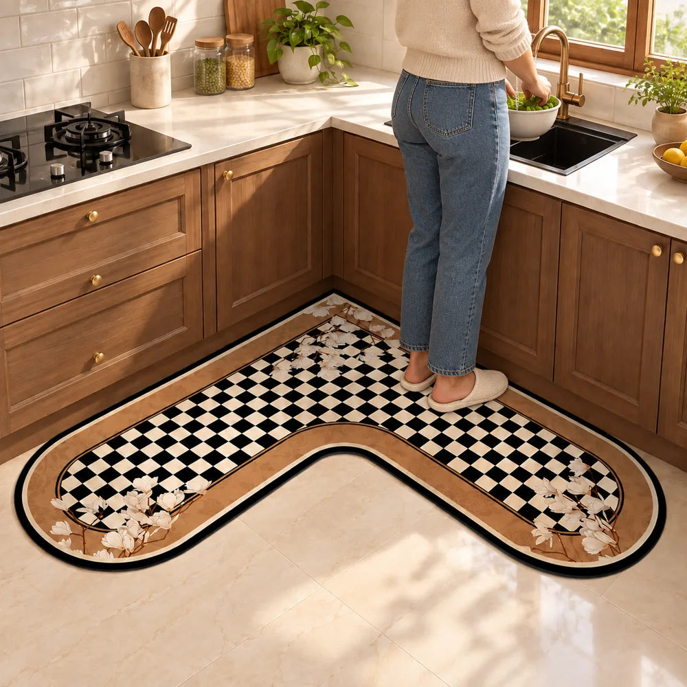Heritage L Mat Checker Blossom (90 × 90 × 45 cm) — view 2