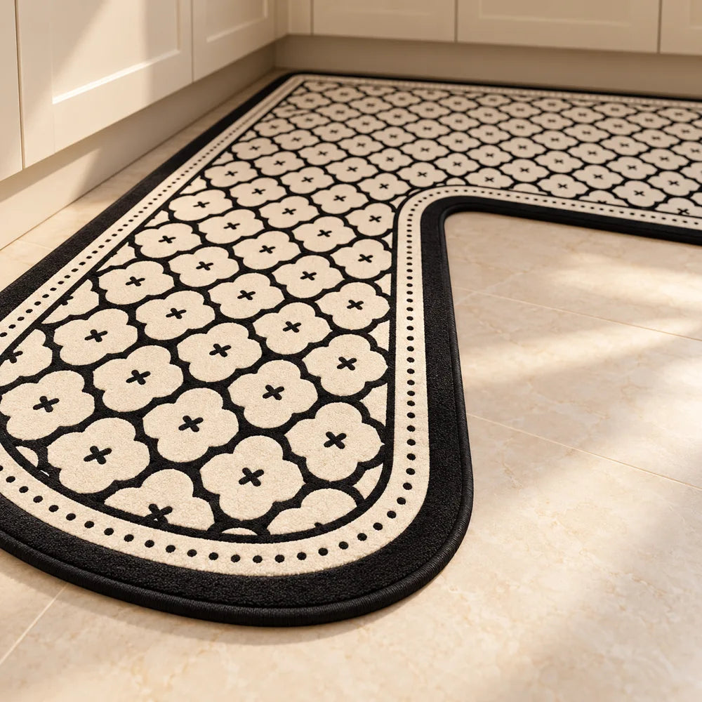 Maison L Mat Diamond Lattice (120 × 120 cm) — view 6