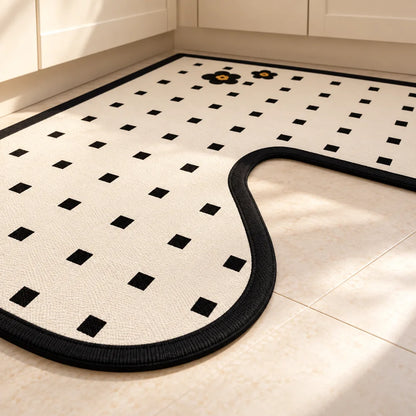 Maison L Mat Corner Blossom (120 × 120 cm) — view 6