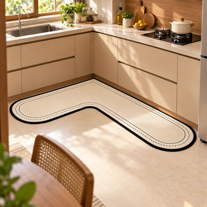 Maison L Mat Tailored Border (120 × 120 cm) — view 3