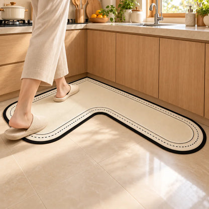 Maison L Mat Tailored Border (120 × 120 cm) — view 5
