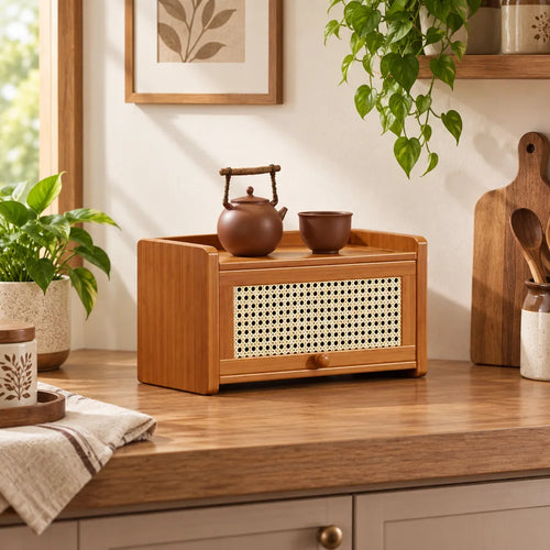 Woven front Flip door Cup Cabinet (30 cm) — view 1