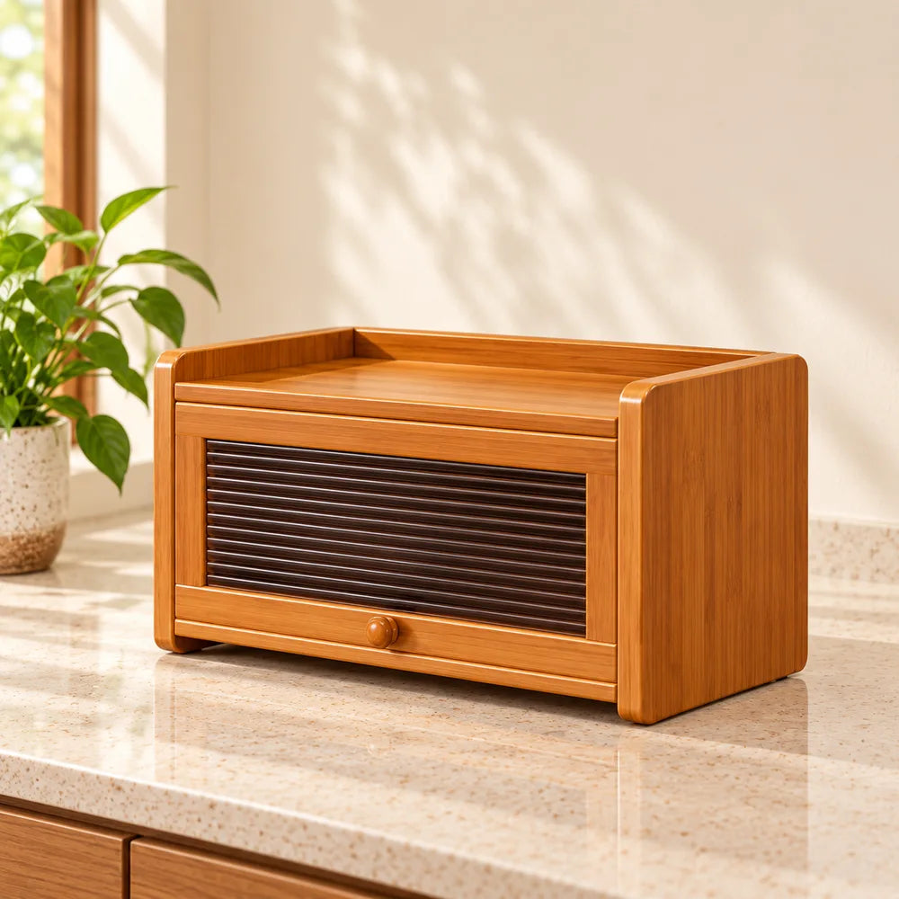 Reeded front Flip door Cup Cabinet (30 cm) — view 6