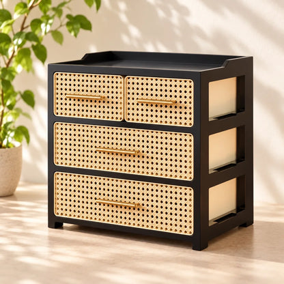 Woven Drawer Organiser Three-Tier Mixed Drawers — view 4