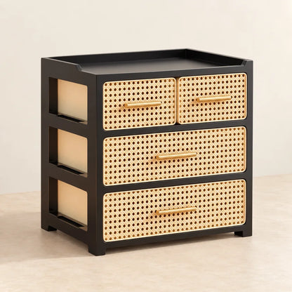 Woven Drawer Organiser Three-Tier Mixed Drawers — view 6