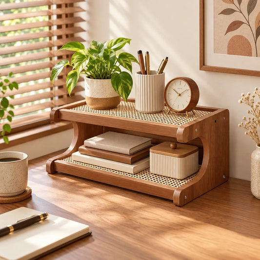 Vintage Desktop Shelf Woven (30 cm) — view 1