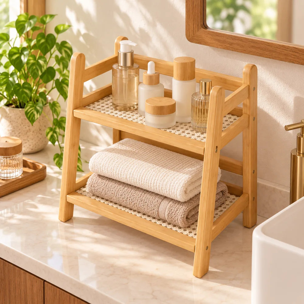A frame Woven Desktop Shelf — view 3