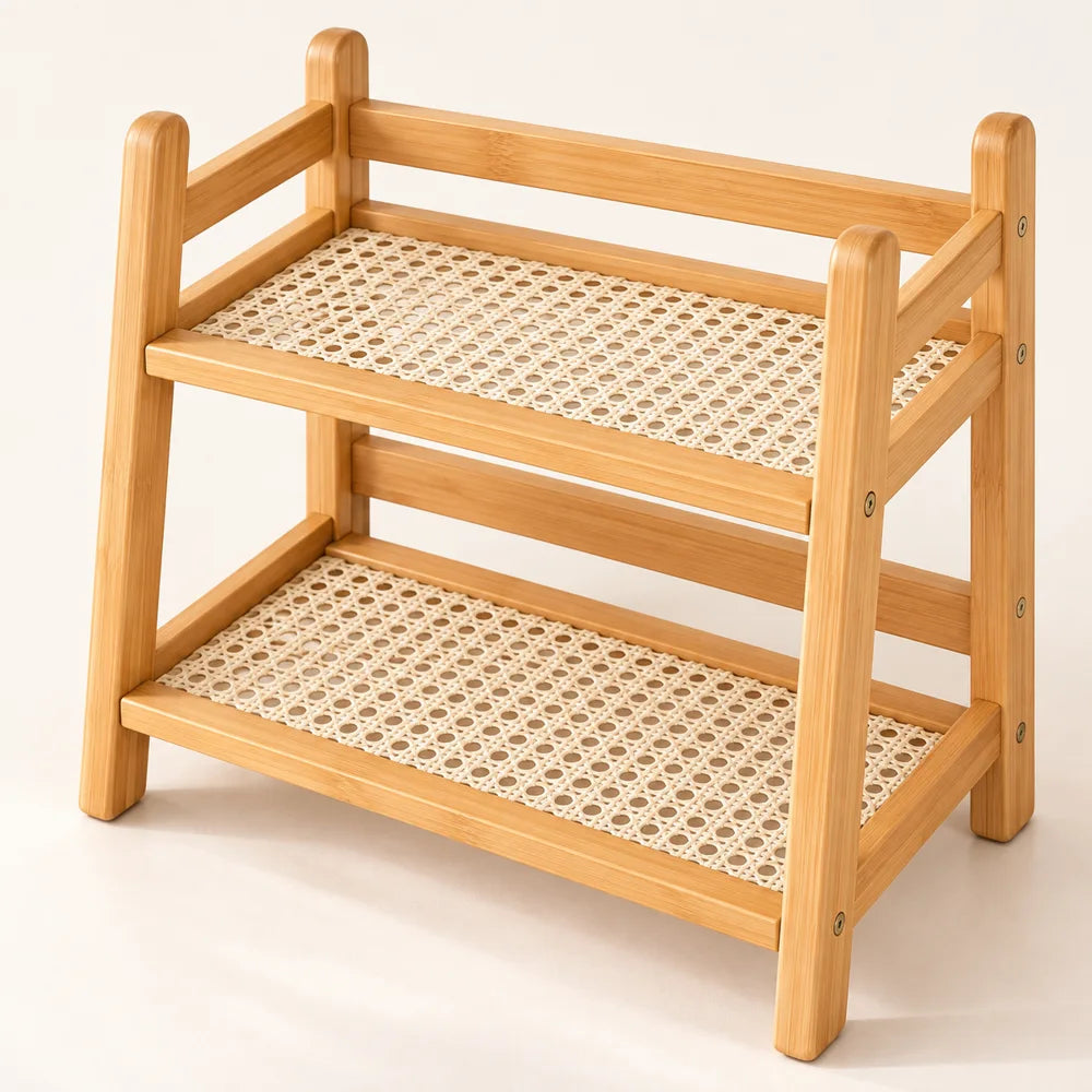A frame Woven Desktop Shelf — view 4