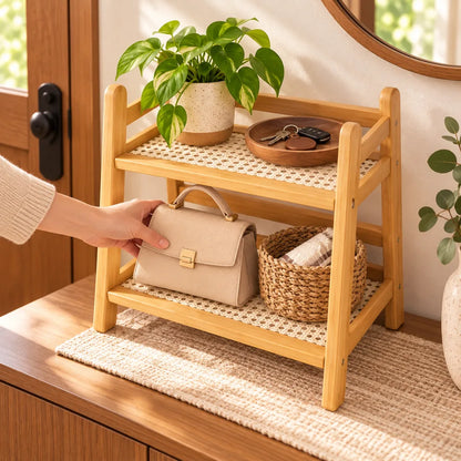 A frame Woven Desktop Shelf — view 5