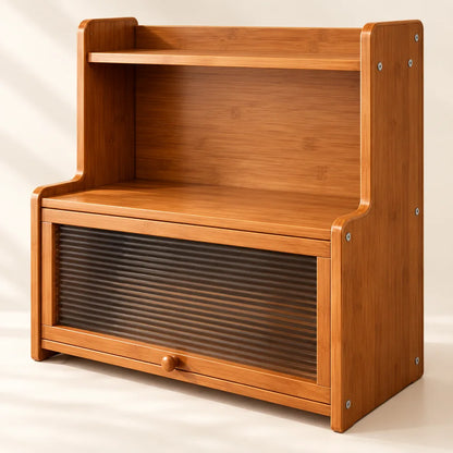 L corner Flip door Cup Cabinet — view 4