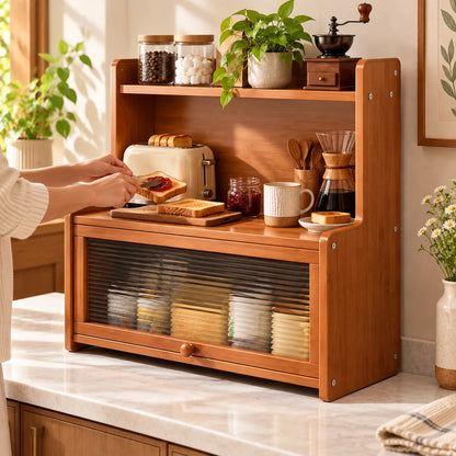 L corner Flip door Cup Cabinet — view 5