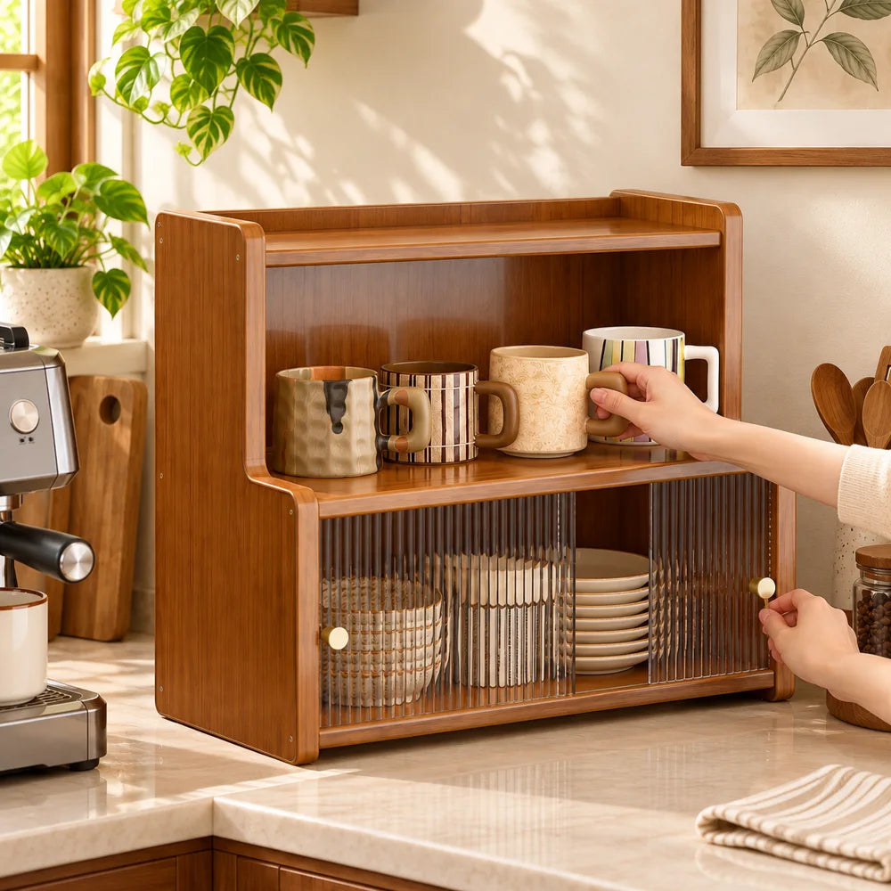 Sliding door Countertop Cabinet — view 2