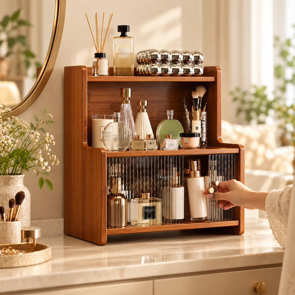 Vintage Sliding door Countertop Shelf (35 cm) — view 2