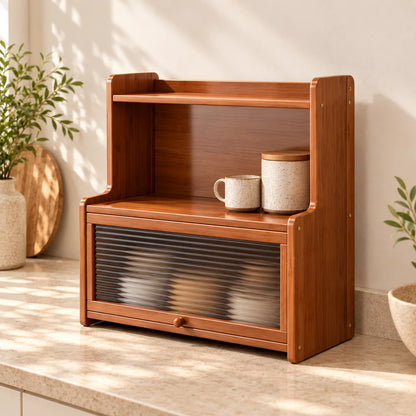 Vintage Reeded Countertop Shelf (35 cm) — view 6