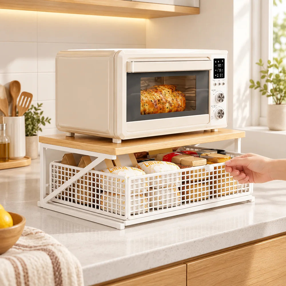 Pull-Out Appliance Rack Single Shelf — view 2
