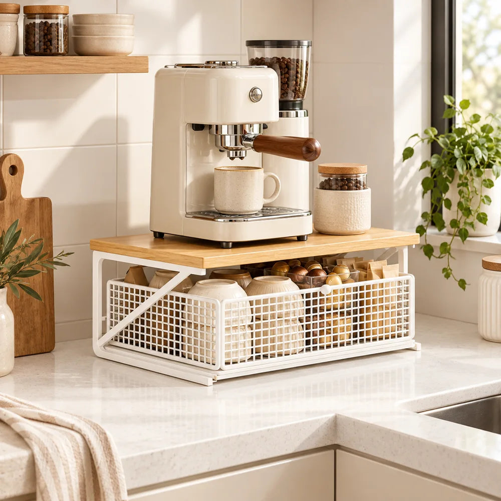 Pull-Out Appliance Rack Single Shelf — view 3