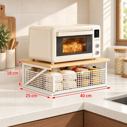 Pull-Out Appliance Rack Single Shelf — view 5