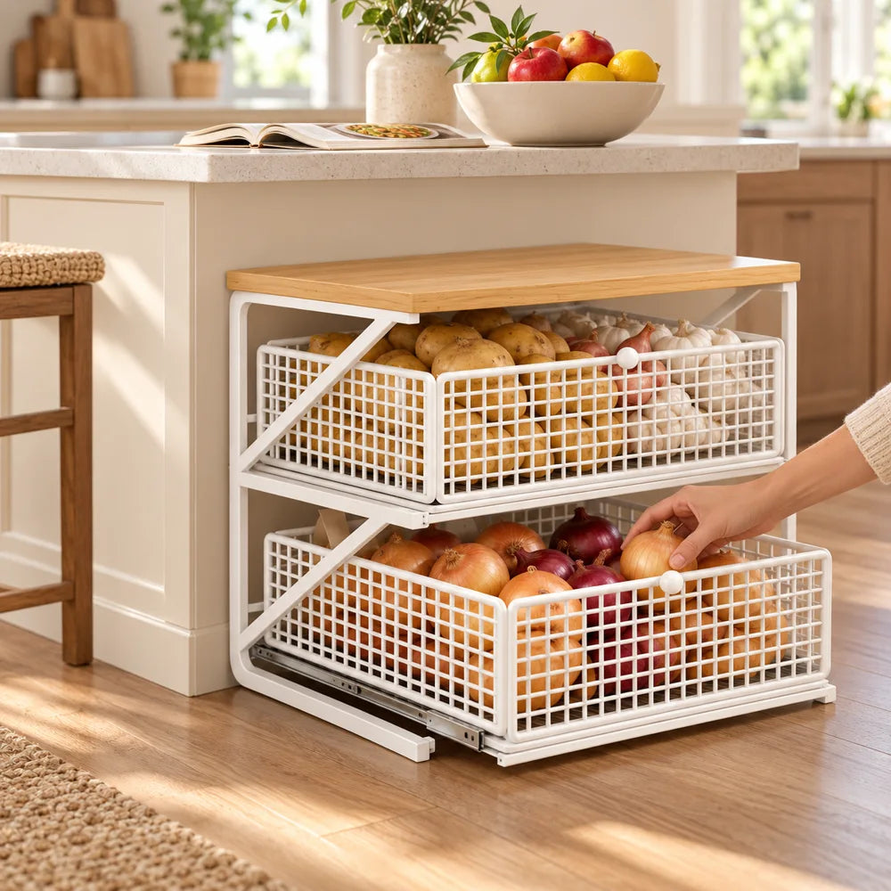 Pull-Out Appliance Rack Double Shelf — view 5