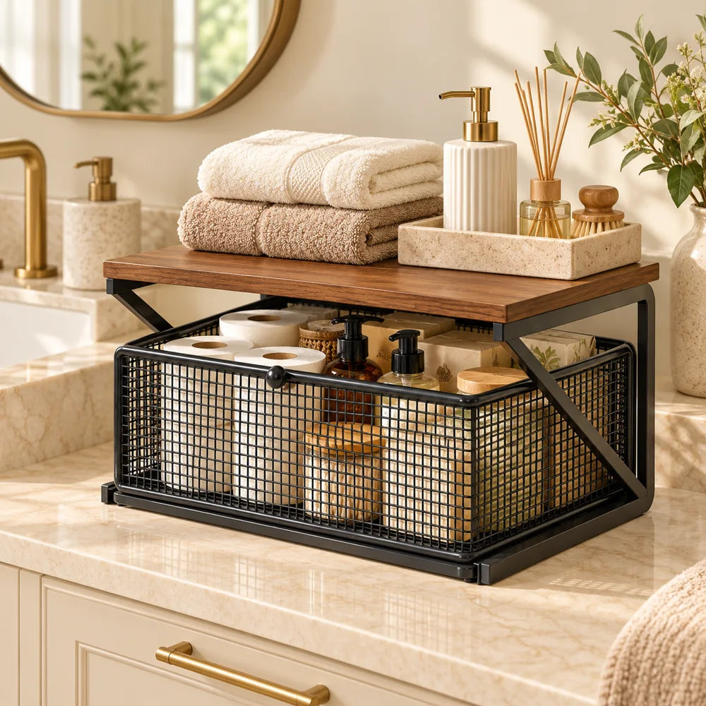 Coffee Station Drawer Stand Single Shelf — view 3