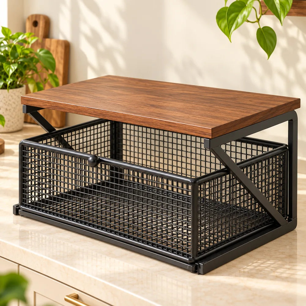 Coffee Station Drawer Stand Single Shelf — view 4