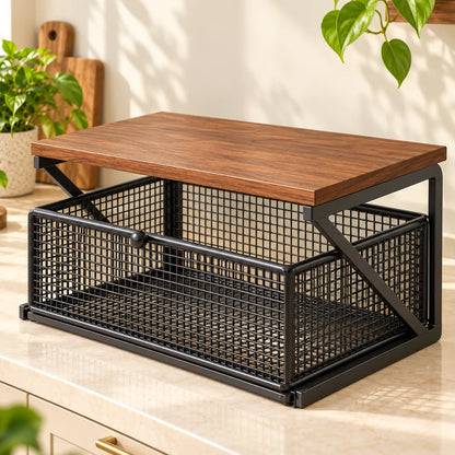 Coffee Station Drawer Stand Single Shelf — view 4