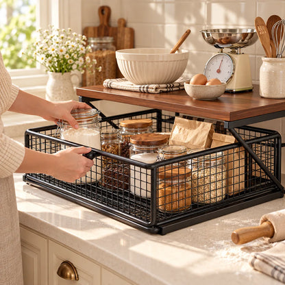 Vintage Coffee Stand Single Shelf — view 2