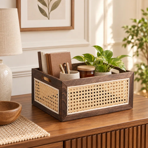 Toasted Woven Basket — view 1