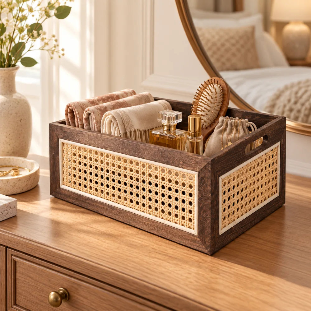 Toasted Woven Basket — view 3