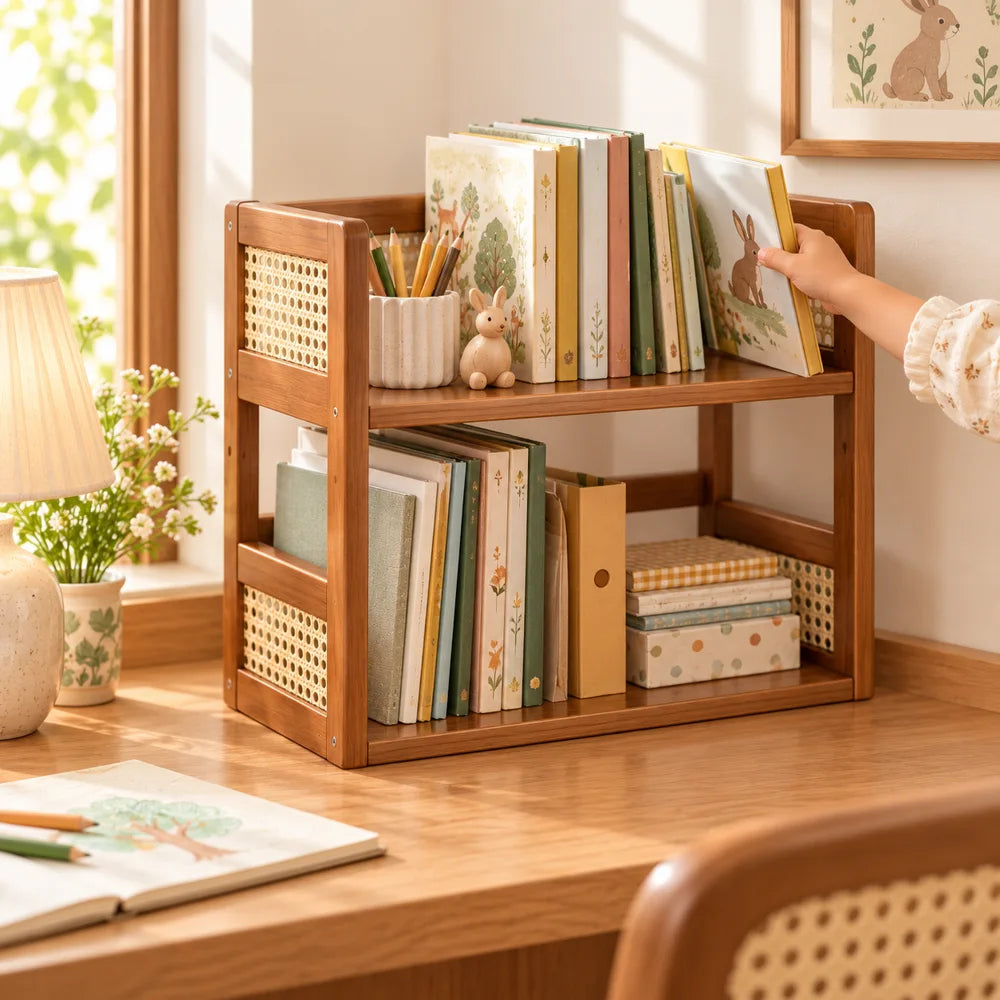 Vintage Open Book Organiser (2 Tiers & 40 cm) — view 3