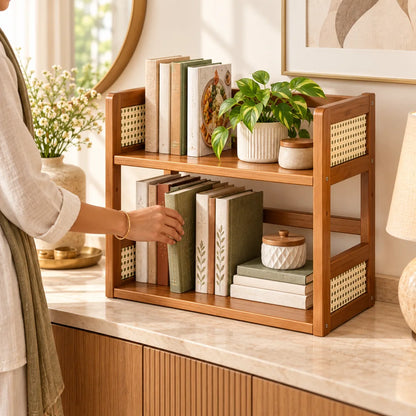 Vintage Open Book Organiser (2 Tiers & 40 cm) — view 5