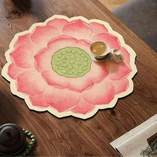 Elegant Lotus Mat — view 5