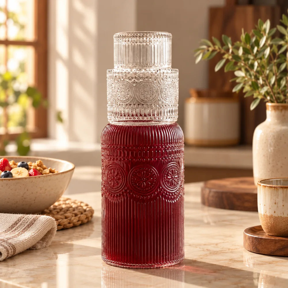 Vintage Glass Bottle — view 1