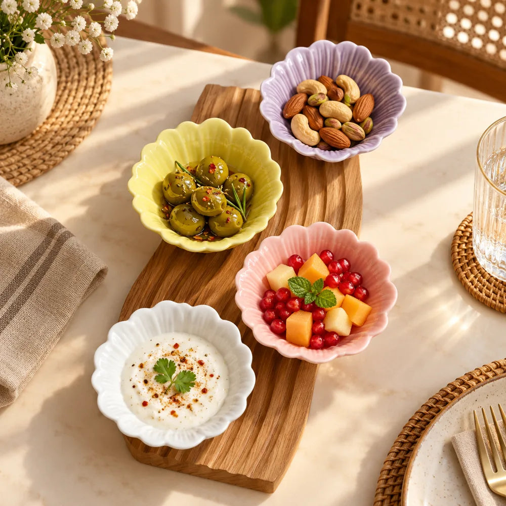 Floral Petal Bowls Set — view 1