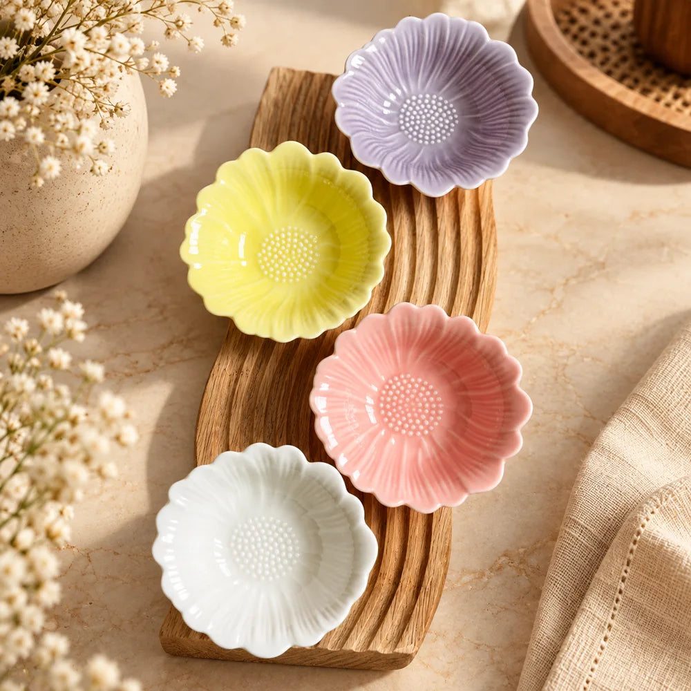 Floral Petal Bowls Set — view 4