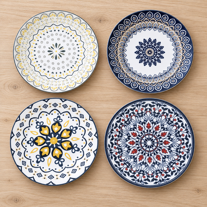 Floral Charm Plates — design collection