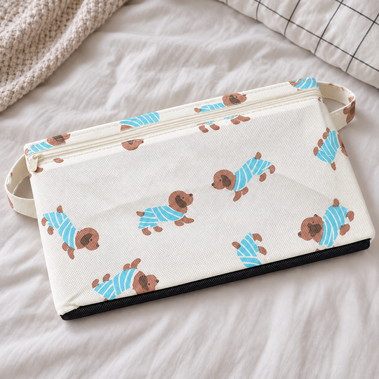 Foldable Printed Clothes Storage Basket - image 5