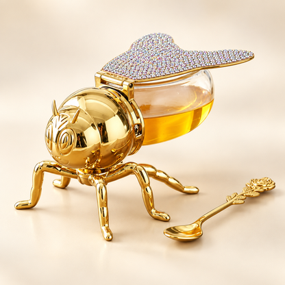 Golden Bee Honey Pot hero view